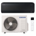Samsung Premium AI Wind-Free Smart 9000 BTU A+++ Wall Mounted Air Conditioner with Heat Pump - Black