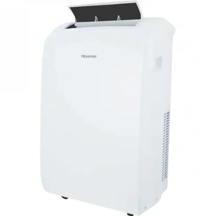 Hisense - Refurbished Excellent - 7000-BTU DOE (115-Volt) Vented Wi-Fi Portable Air Conditione