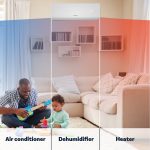 electriQ iQool 24000 BTU WiFi Smart A++ Wall Mounted Split Air Conditioner with Heat Pump - 5m Pipe Kit Included - Image 9