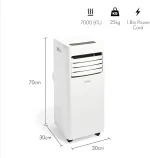 Vonhaus 220 volts portable ac air conditioner 7000 BTU 220v 240 volt 50 hz portable ac with window vent kit 2500490 - Image 2