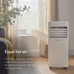 Vonhaus 220 volts portable ac air conditioner 7000 BTU 220v 240 volt 50 hz portable ac with window vent kit 2500490 - Image 6